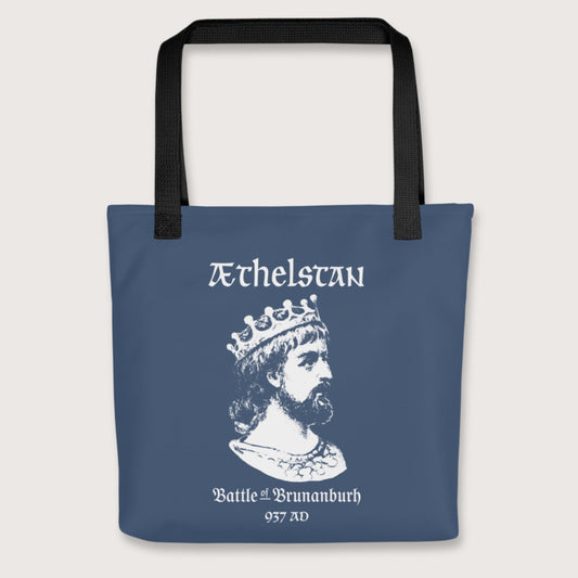 Black Æthelstan Battle of Brunanburh Bag - history buff gift by HistoHead