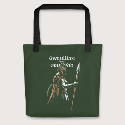 Black Gwenllian ferch Gruffydd Bag - history buff gift by HistoHead
