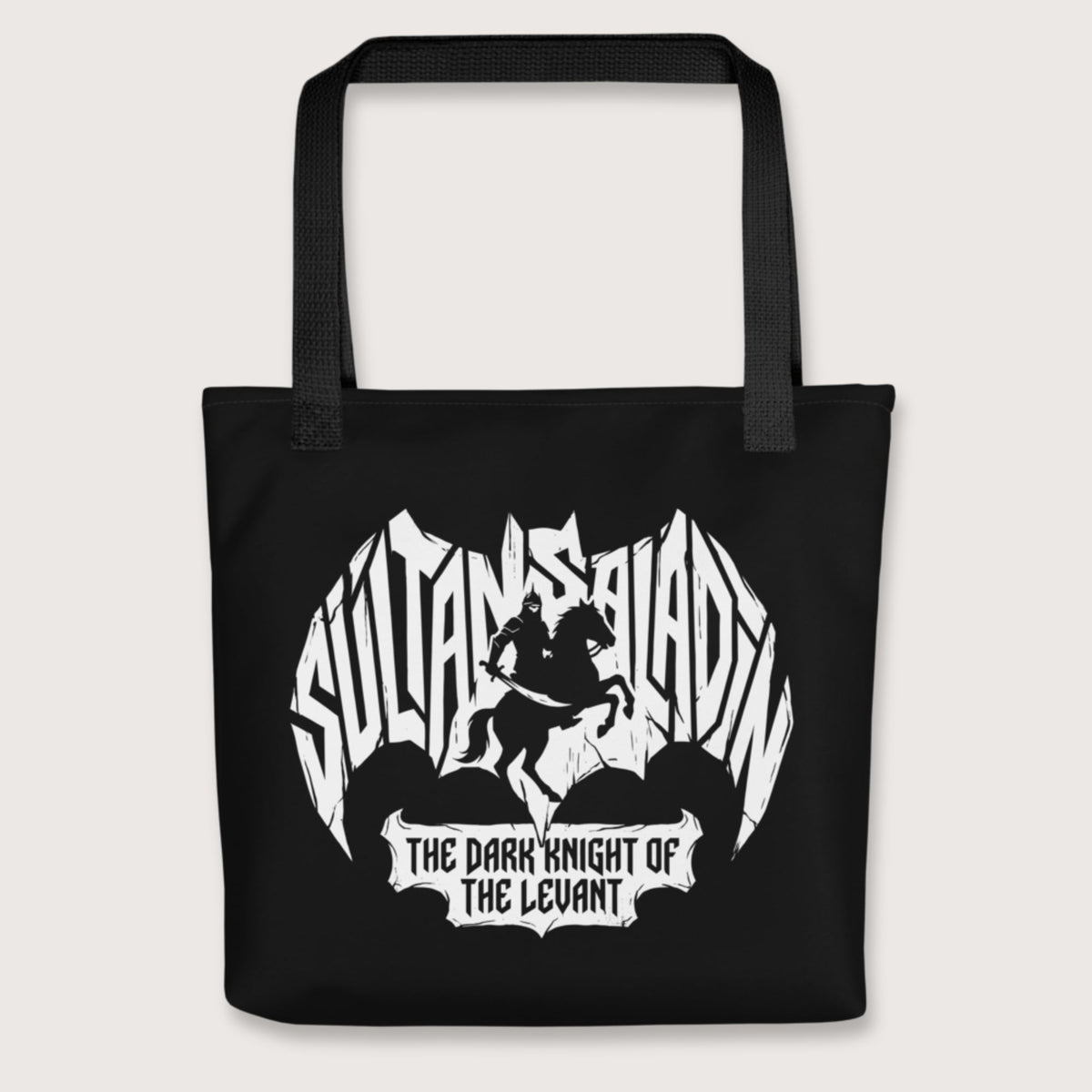 Black Saladin Dark Knight Bag - history buff gift by HistoHead
