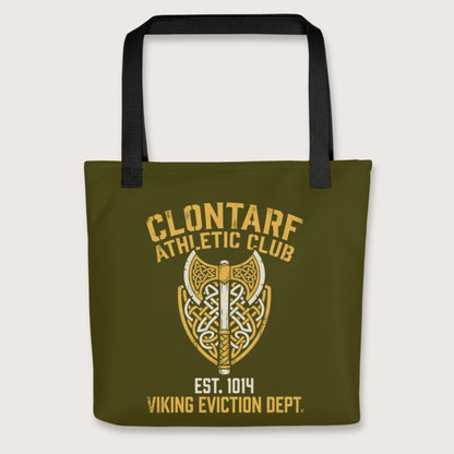 Black Clontarf Athletic Club Bag - history buff gift by HistoHead