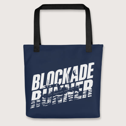 Black Blockade Runner Bag - history buff gift by HistoHead