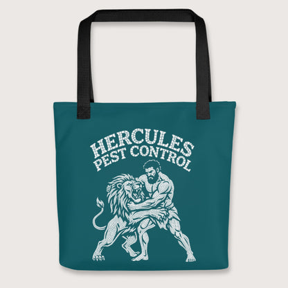 Black Hercules Pest Control Bag - history buff gift by HistoHead