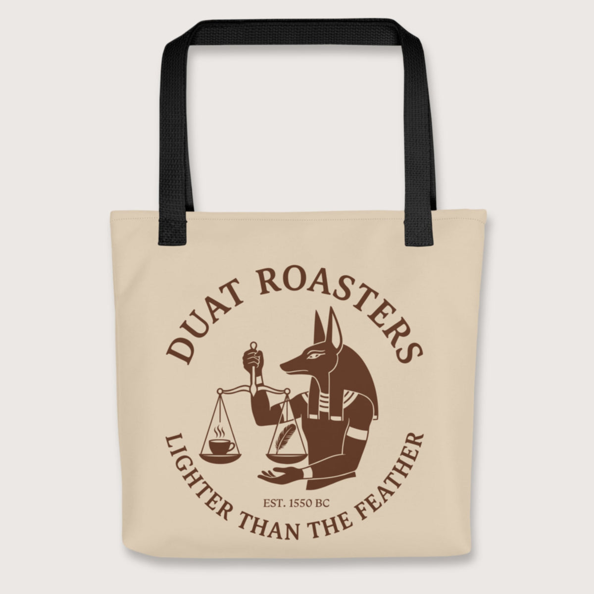Black Duat Roasters Bag - history buff gift by HistoHead