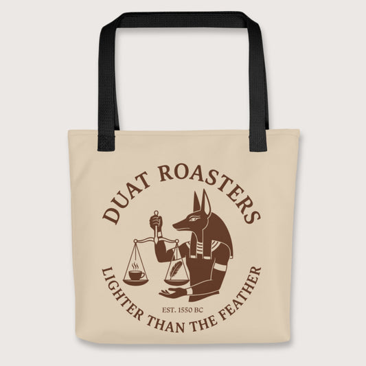 Black Duat Roasters Bag - history buff gift by HistoHead
