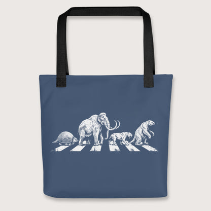 Black Pleistocene Road Bag - history buff gift by HistoHead