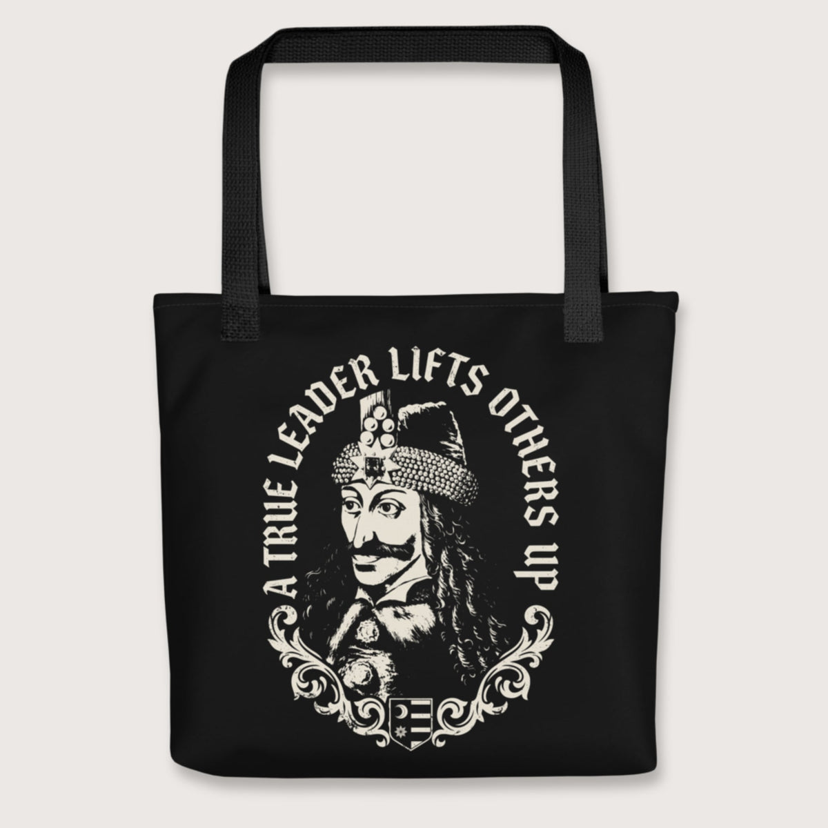 Black Vlad the Impaler True Leader Bag - history buff gift by HistoHead
