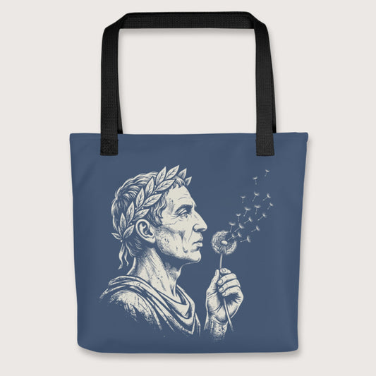 Black Caesar Blowing Wishes Bag - history buff gift by HistoHead