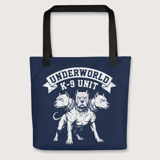 Black Cerberus Underworld K-9 Unit Bag - history buff gift by HistoHead