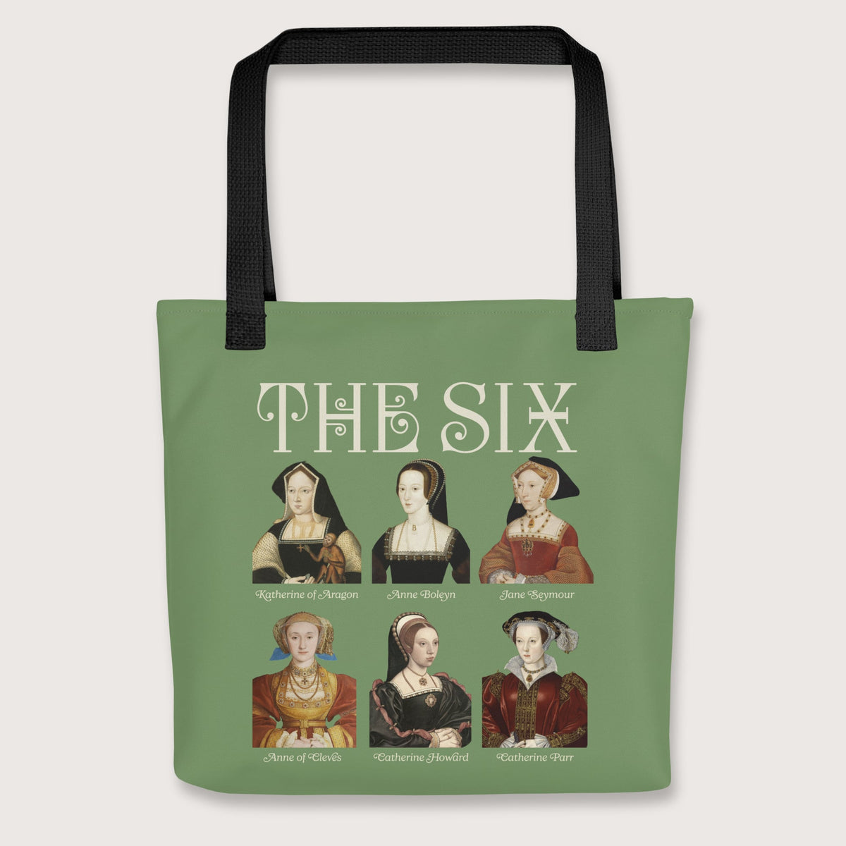 Black The Six Bag - history buff gift by HistoHead