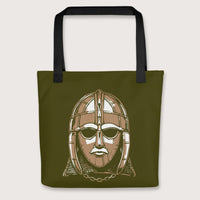 Black Sutton Hoo Helmet Bag - history buff gift by HistoHead