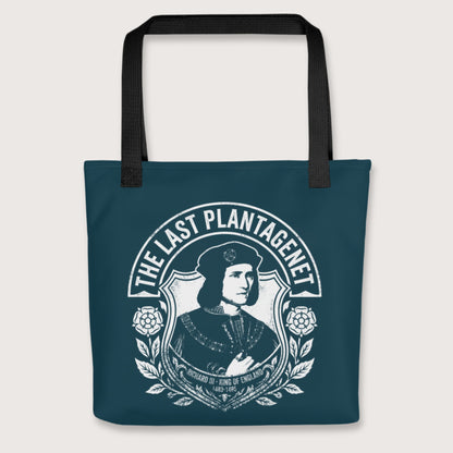 Black Richard III The Last Plantagenet Bag - history buff gift by HistoHead