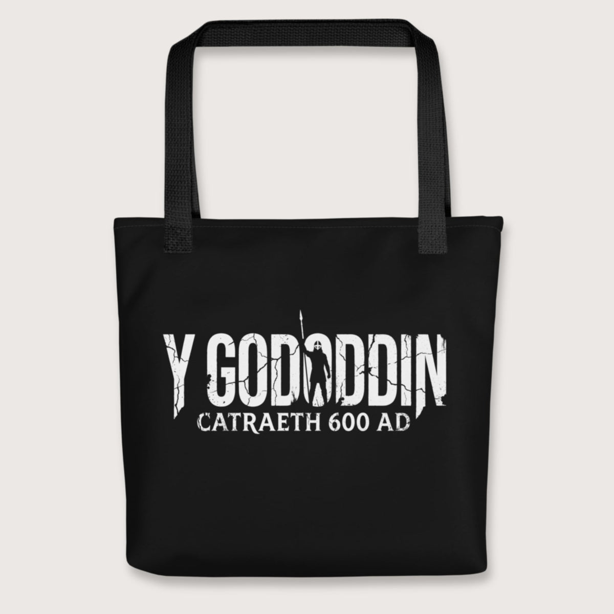 Black Y Gododdin Catraeth 600 Bag - history buff gift by HistoHead