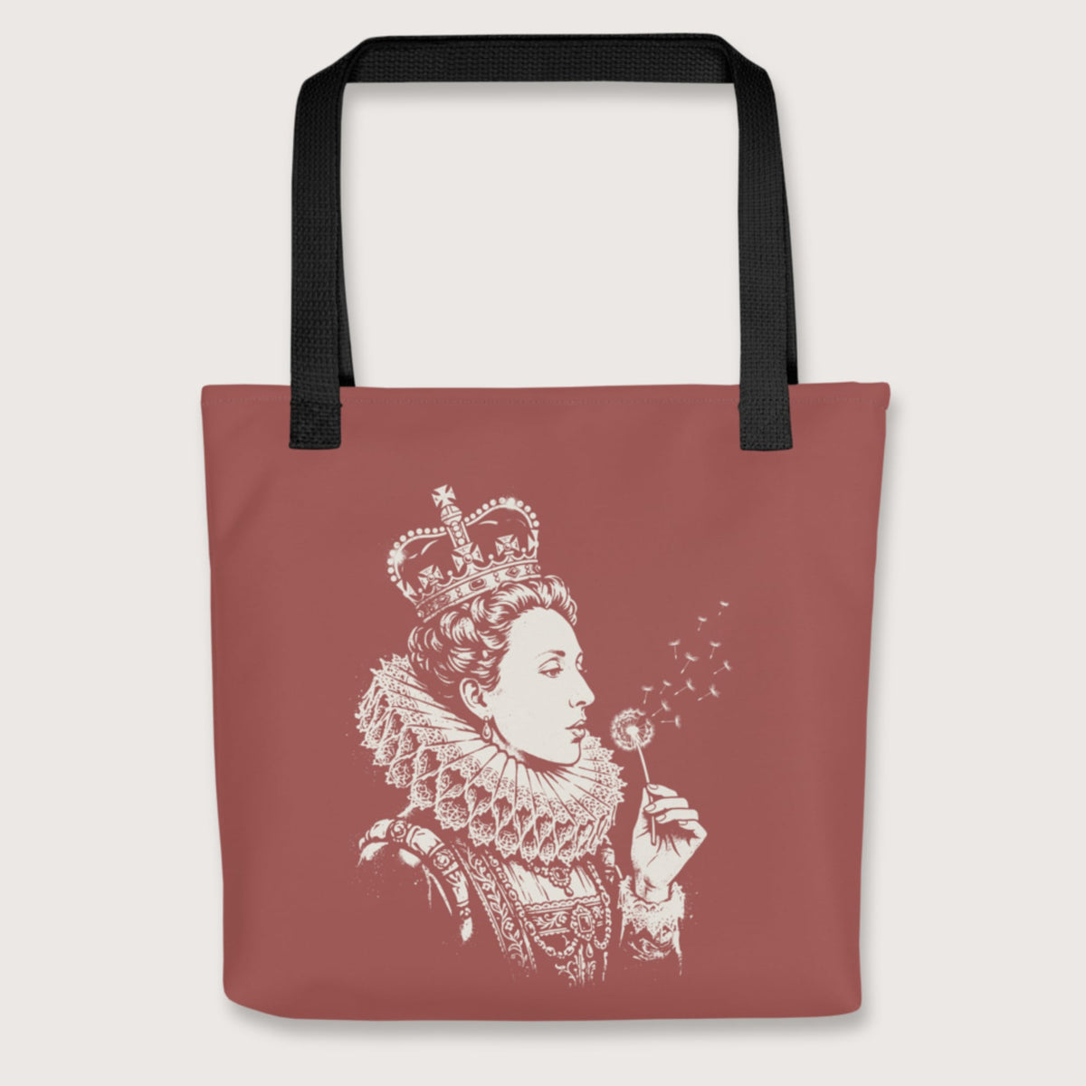 Black Elizabeth I Blowing Wishes Bag - history buff gift by HistoHead