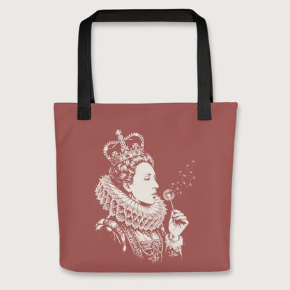 Black Elizabeth I Blowing Wishes Bag - history buff gift by HistoHead