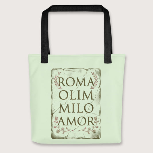 Black Roma Amor Bag - history buff gift by HistoHead
