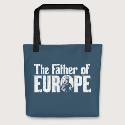 Black Charlemagne The Father of Europe Bag - history buff gift by HistoHead