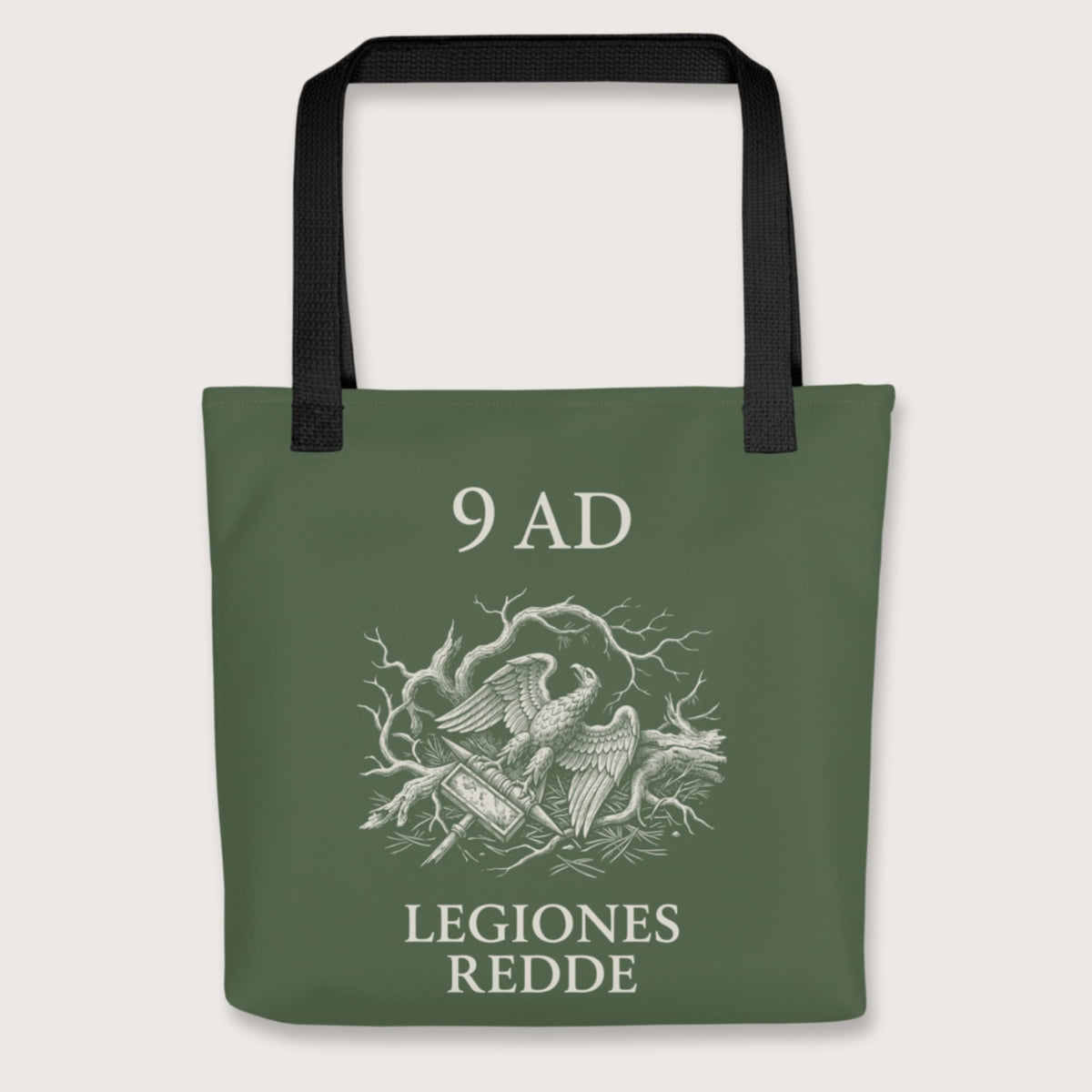 Black Give Me Back My Legions Bag - history buff gift by HistoHead