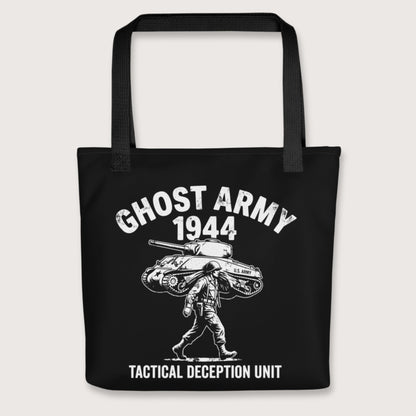 Black Ghost Army Bag - history buff gift by HistoHead
