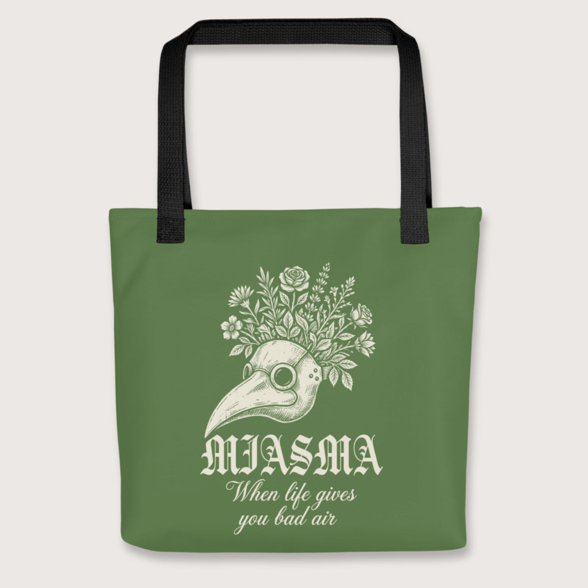 Black Miasma When Life Gives You Bad Air Bag - history buff gift by HistoHead