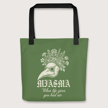 Black Miasma When Life Gives You Bad Air Bag - history buff gift by HistoHead