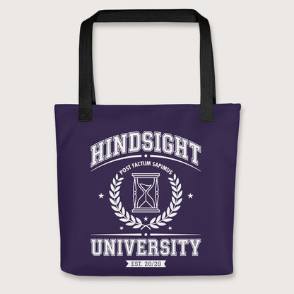 Black Hindsight University Bag - history buff gift by HistoHead