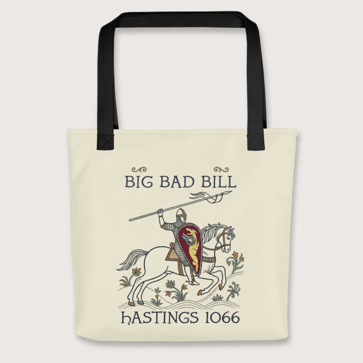 Black Big Bad Bill Bag - history buff gift by HistoHead