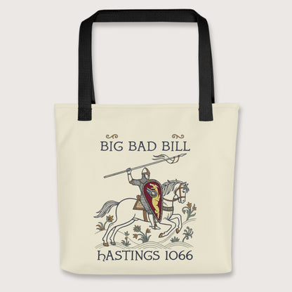 Black Big Bad Bill Bag - history buff gift by HistoHead