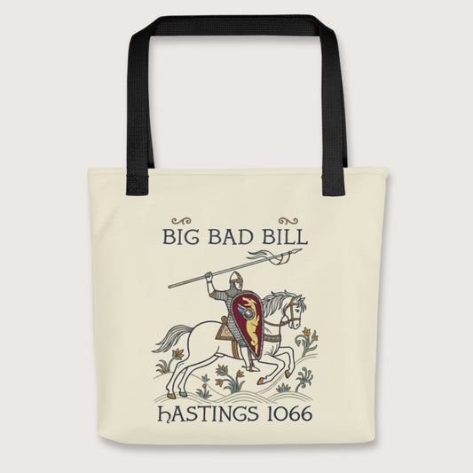 Black Big Bad Bill Bag - history buff gift by HistoHead