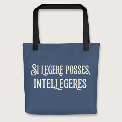 Black If You Could Read It You Would Understand in Latin Bag - history buff gift by HistoHead