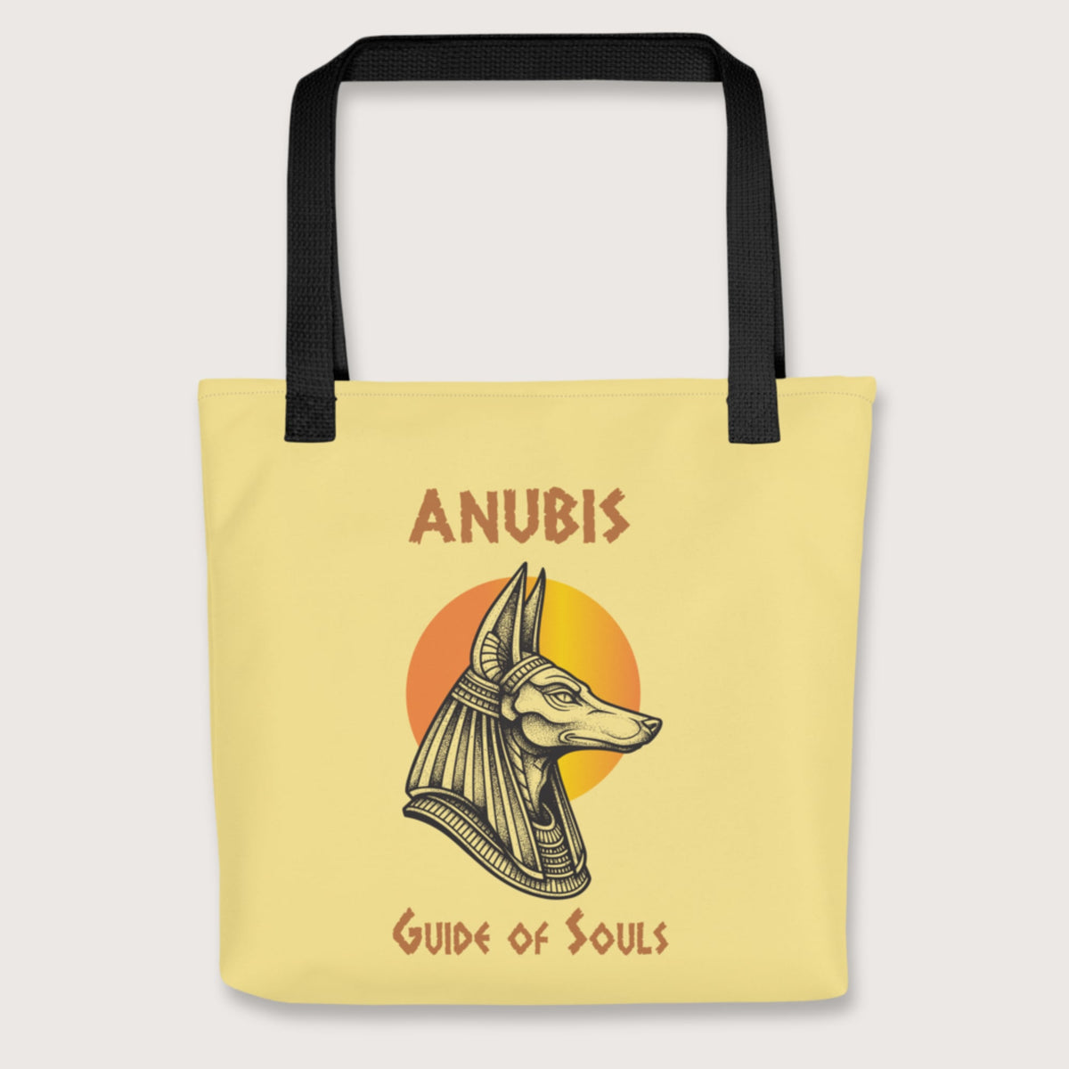 Black Anubis Guide of Souls Bag - history buff gift by HistoHead