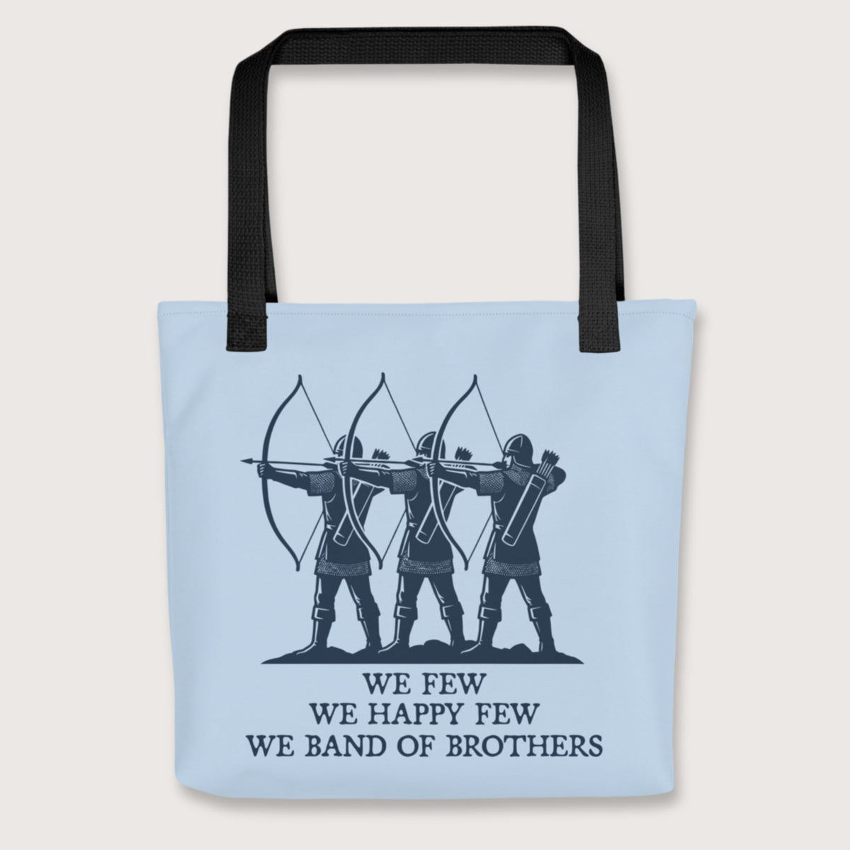 Black Band of Brothers Bag - history buff gift by HistoHead