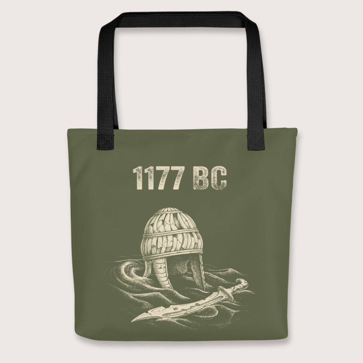 Black 1177 BC Bag - history buff gift by HistoHead