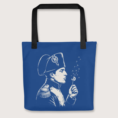 Black Napoleon Bonaparte Blowing Wishes Bag - history buff gift by HistoHead
