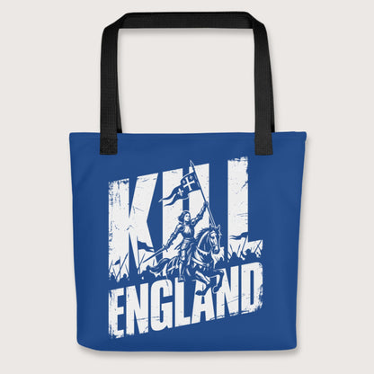 Black Joan of Arc Kill England Bag - history buff gift by HistoHead