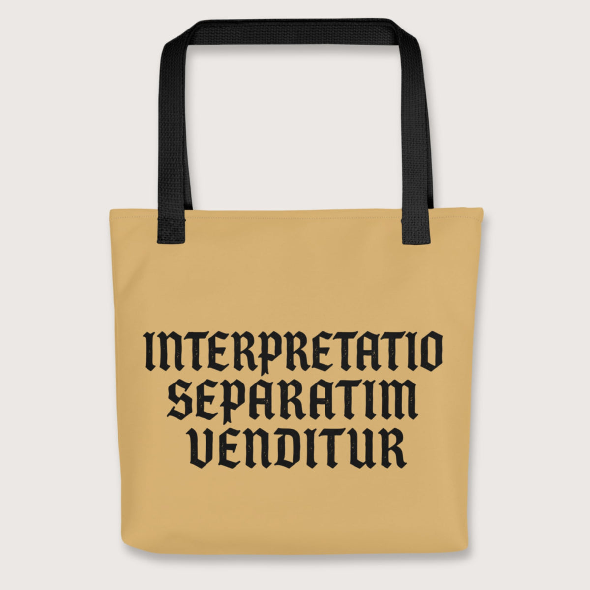 Black Translation Sold Separately in Latin Bag - history buff gift by HistoHead