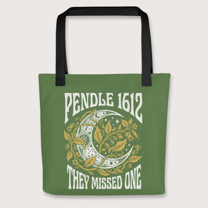 Black Pendle Witch Trials They Missed One Bag - history buff gift by HistoHead