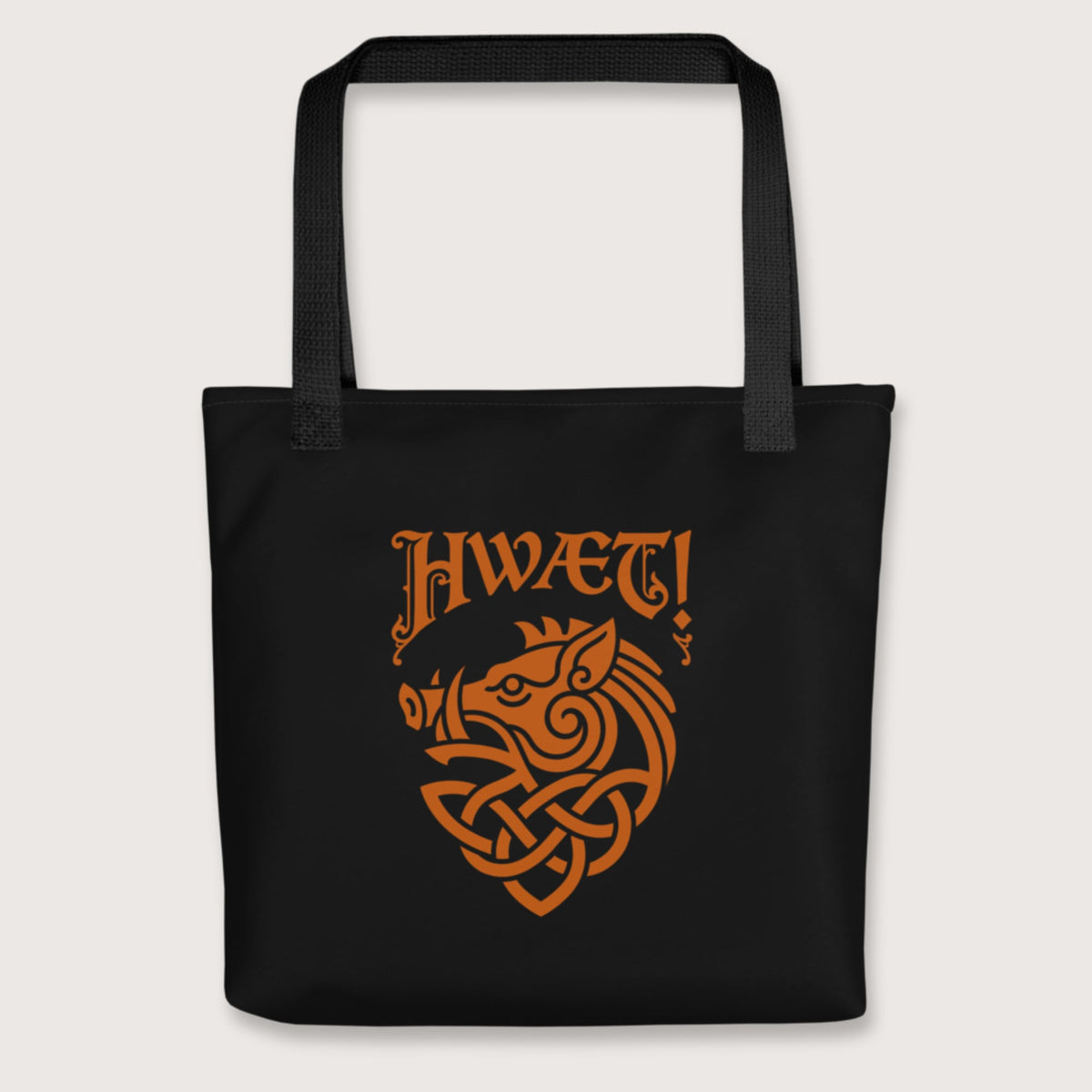 Black Hwaet Boar Bag - history buff gift by HistoHead