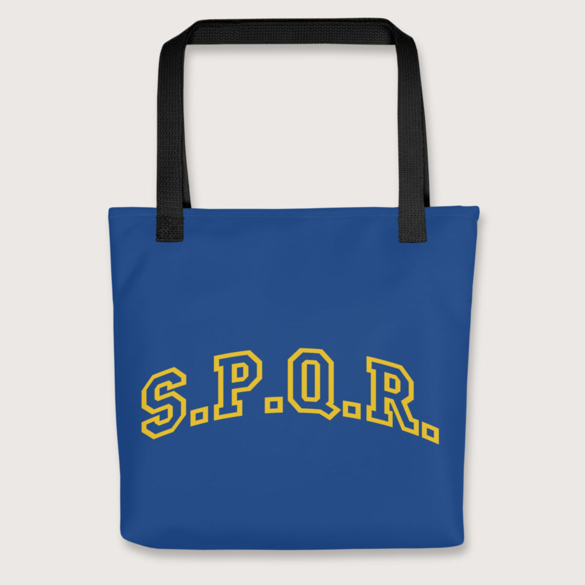 Black SPQR Bag - history buff gift by HistoHead
