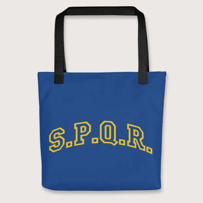 Black SPQR Bag - history buff gift by HistoHead