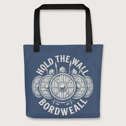 Black Hold the Wall Bag - history buff gift by HistoHead