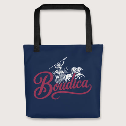 Black Boudica Bag - history buff gift by HistoHead