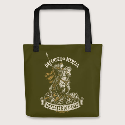Black Æthelflæd Defender of Mercia Bag - history buff gift by HistoHead