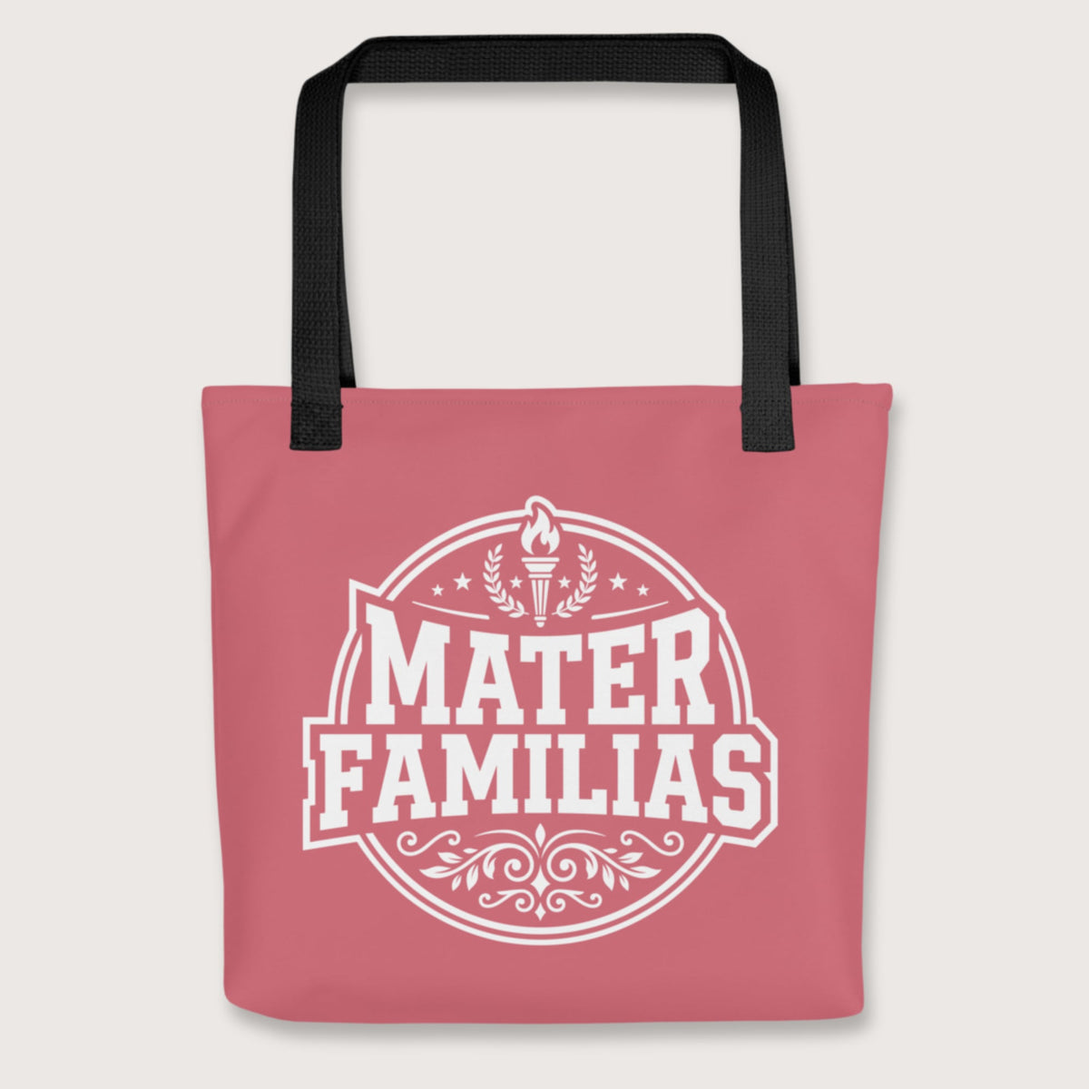 Black Mater Familias Latin Bag - history buff gift by HistoHead