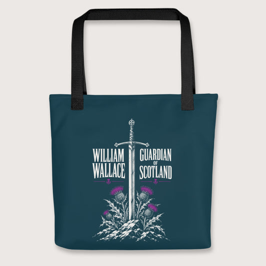 Black William Wallace Bag - history buff gift by HistoHead