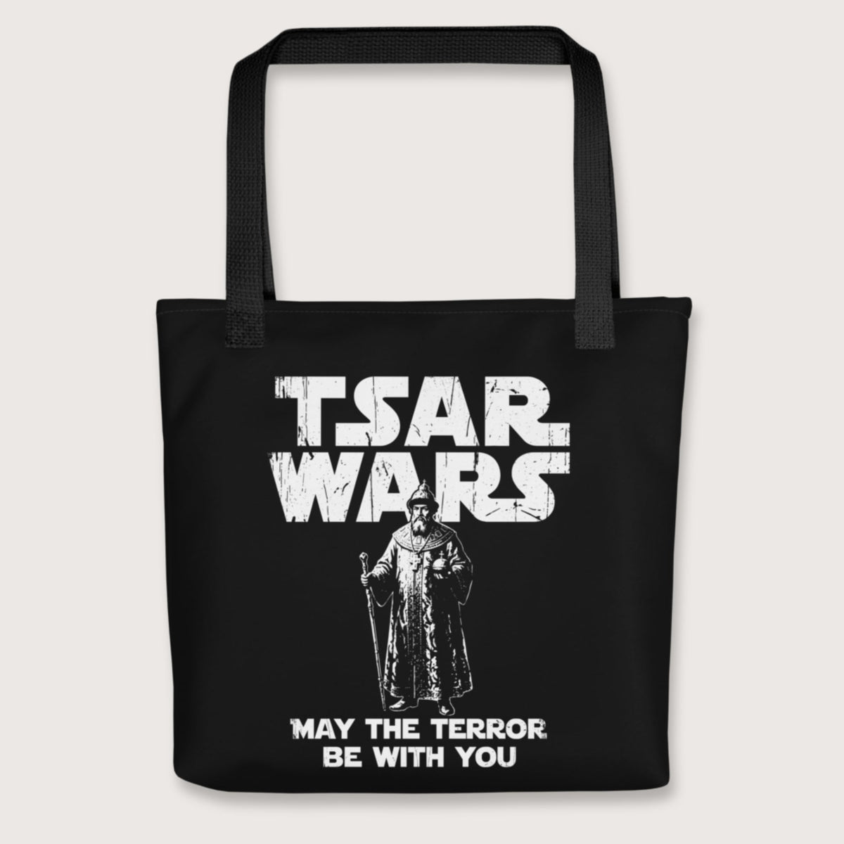 Black Ivan the Terrible Tsar Wars Bag - history buff gift by HistoHead