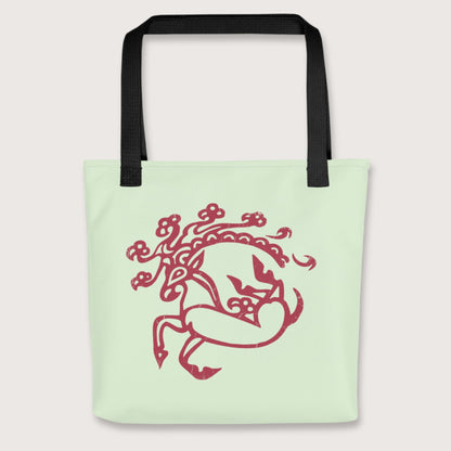 Black Siberian Ice Maiden Tattoo Bag - history buff gift by HistoHead
