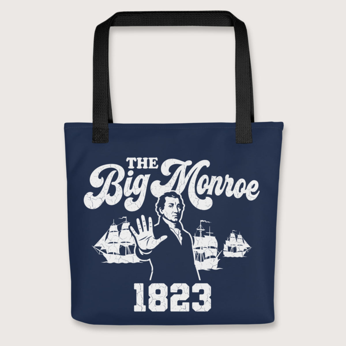 Black The Big Monroe Bag - history buff gift by HistoHead