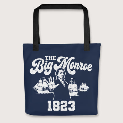 Black The Big Monroe Bag - history buff gift by HistoHead