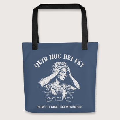 Black Augustus What the Hell Is This Latin Bag - history buff gift by HistoHead