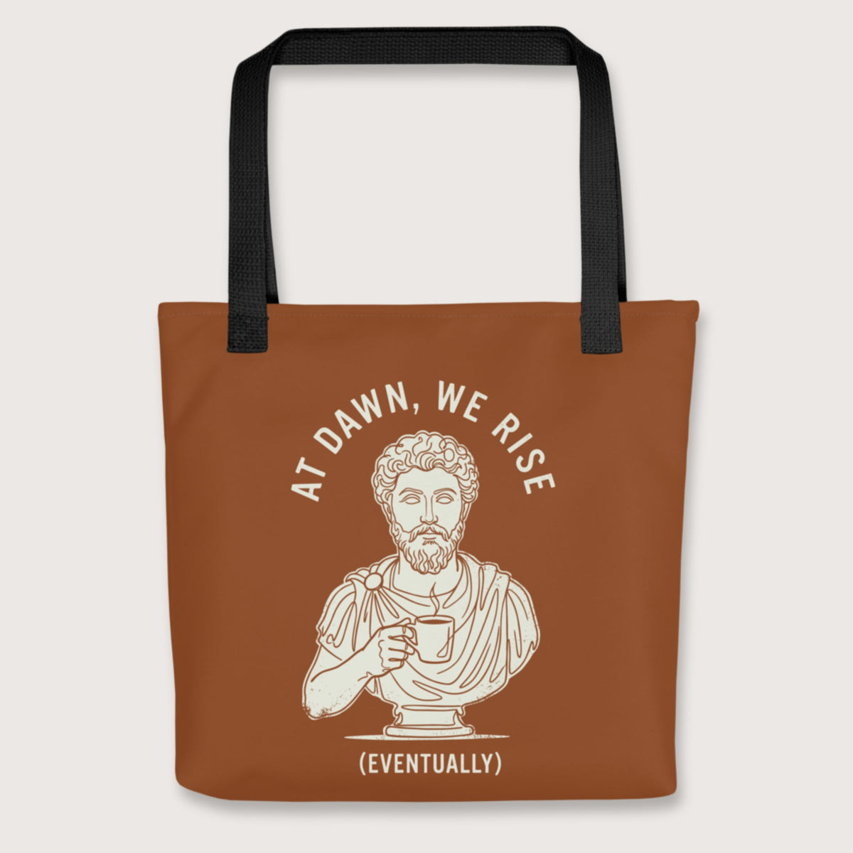 Black At Dawn We Rise Bag - history buff gift by HistoHead